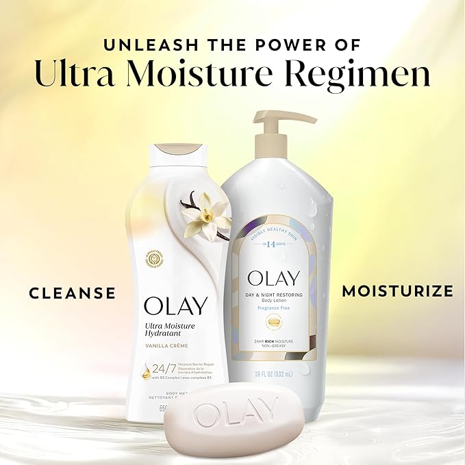 Olay Body Wash for Women, Ultra Moisture, 24/7 Moisture Barrier Repair - Image 10