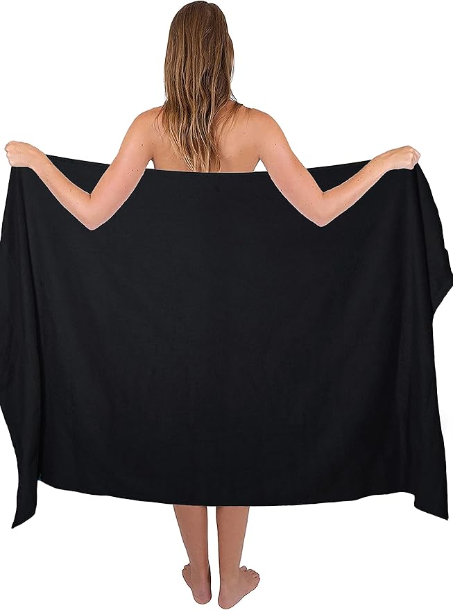 Belizzi Home Premium Cotton Oversized 2 Pack Bath Sheet 35x70-100% Pure Cotton - Image 5