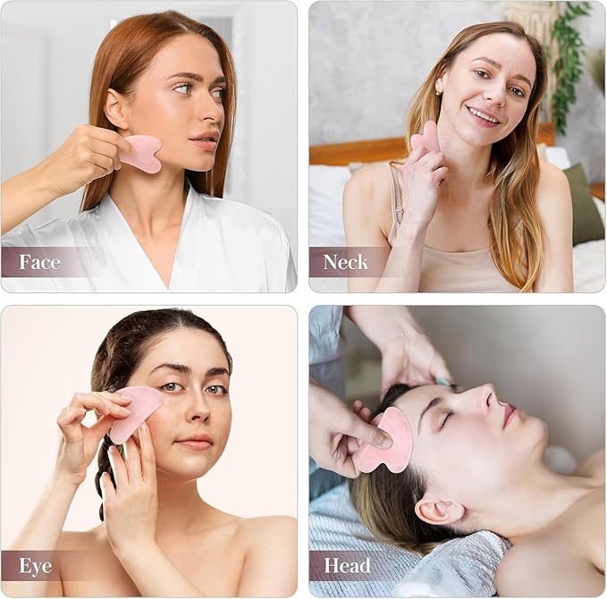 Gua Sha Facial Tools Face Roller - Image 6