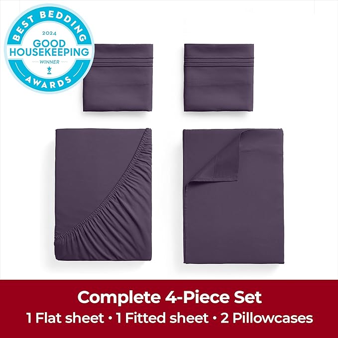 Mellanni Extra Deep California King Sheets - Image 4