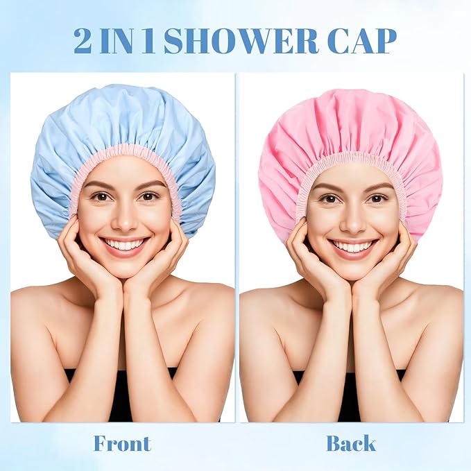 Pengxiaomei Double-Sided Shower Cap - Image 3