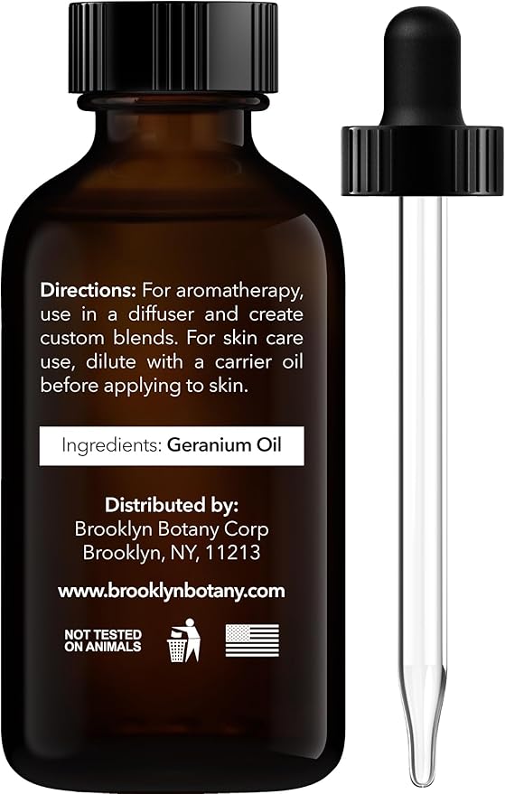 Brooklyn Botany Geranium Essential Oil - Image 3