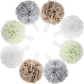 8 Small Mesh Pouf Bath Sponge by Tbestmax