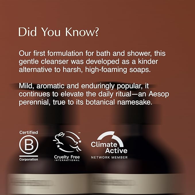 Aesop Citrus Melange Body Cleanser | Low-Foaming Shower Gel - Image 7