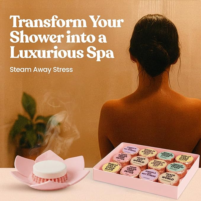 MESMOS 12 Assorted Shower Steamers Aromatherapy, Self Care Gifts - Image 3