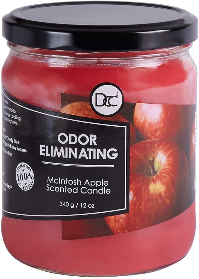 Mcintosh Apple Odor Eliminating Highly Fragranced Candle by DiannesCustomCandles