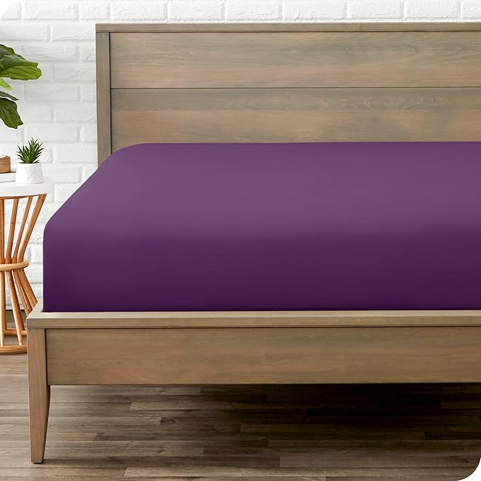 Bare Home Fitted Bottom Sheet Twin Size by BareHome
