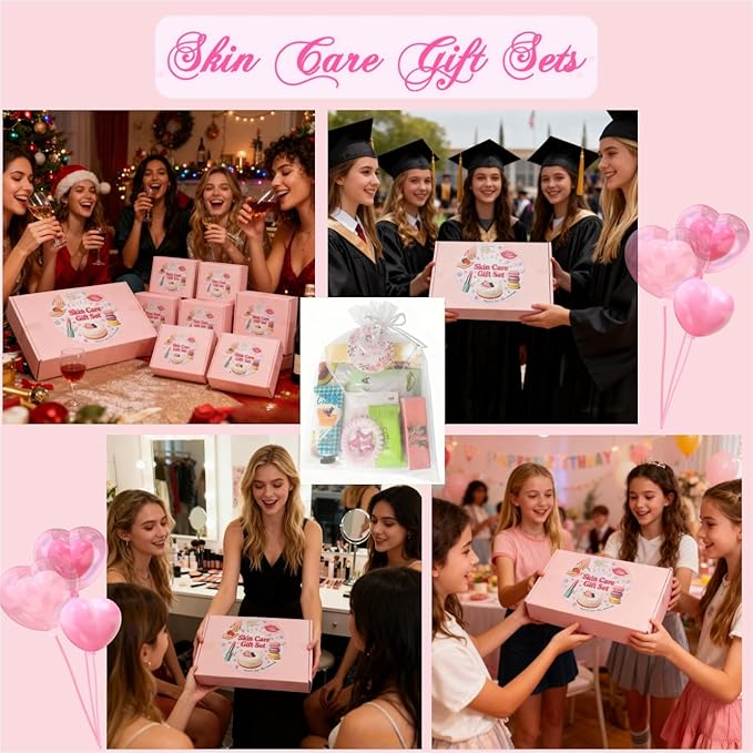 77PCS Spa Party Supplies for Girls, Spa Party Favors Include Facial Masks - Image 6