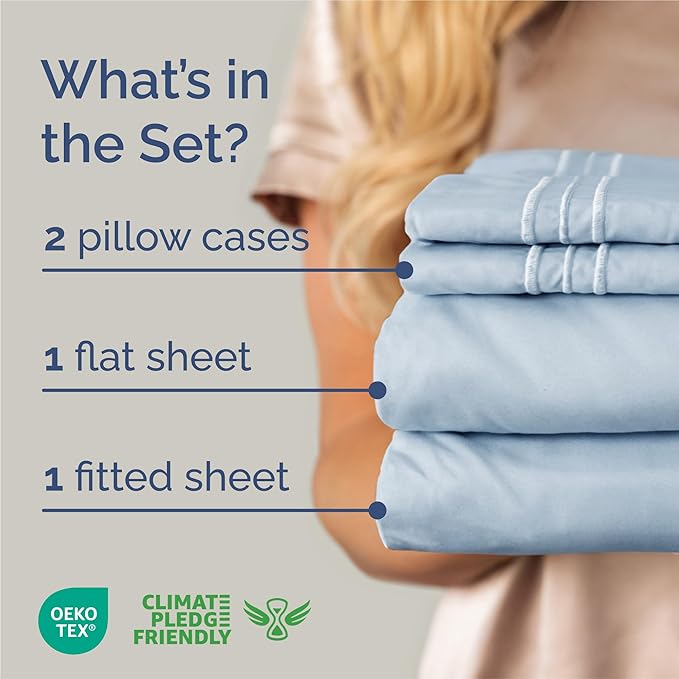King Size 4 Piece Sheet Set - Image 2