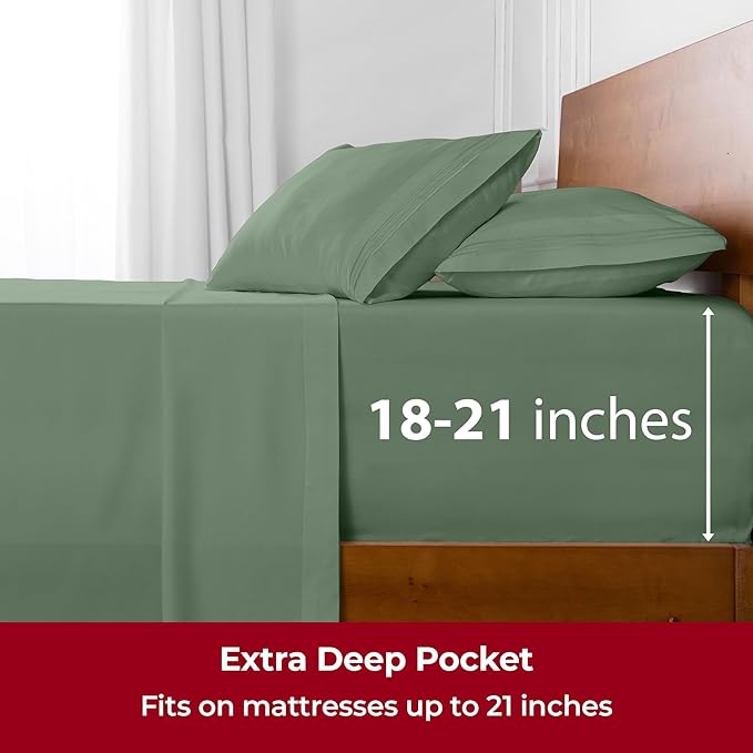 Mellanni Extra Deep Twin XL Sheets - Image 6