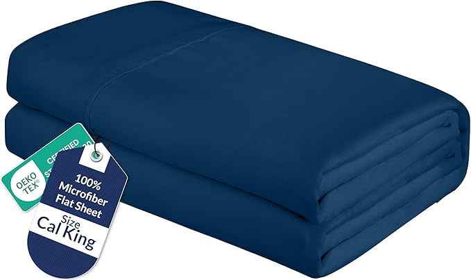 Royale Linens California King Flat Sheet by ROYALELINENS