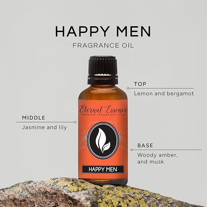 Eternal Essence Oils Happy Men 30ml Premium Fragrance Oil - Image 2