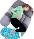 AS AWESLING Shredded Memory Foam Body Pillow, Pregnancy Pillows by ASAWESLING
