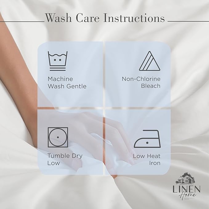 Linen Home 100% Cotton Percale Sheets King Size, Damson Berry, Deep Pocket - Image 5
