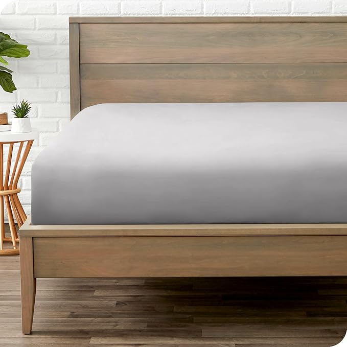 Bare Home Fitted Bottom Sheet Queen by BareHome