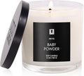 Lulu Candles | Baby Powder | Luxury Scented Soy Jar Candle | Hand Poured in The by LULUCANDLES