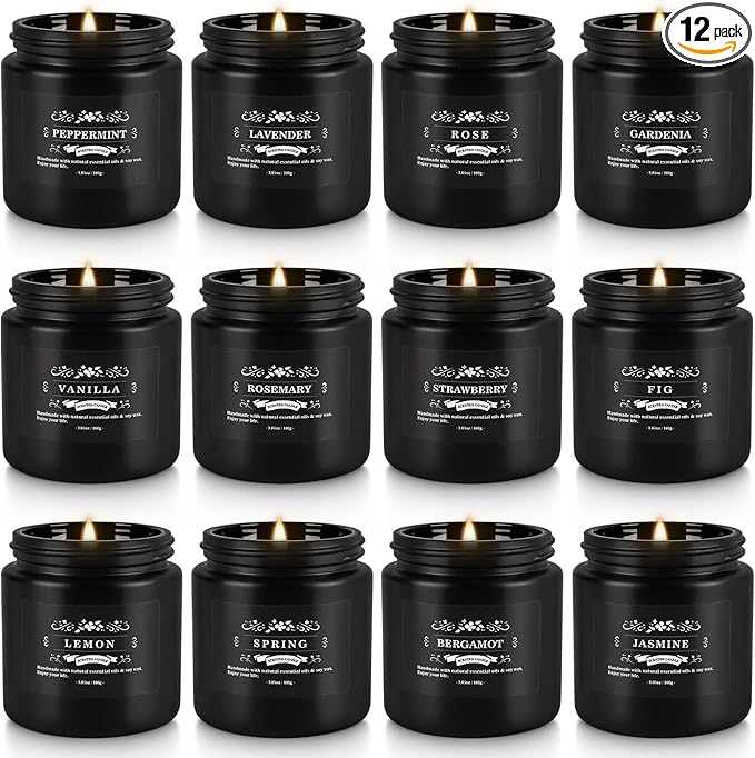 Howemon Scented Candle Set 12 Pack, Candle by Howemon