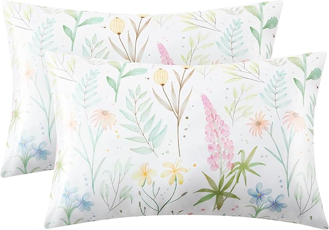 Satin Pillowcase 2 Pack by EXQHomeTexitleCoLtd