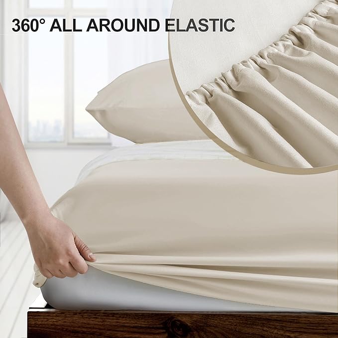 FreshCulture Queen Fitted Sheet - Image 3