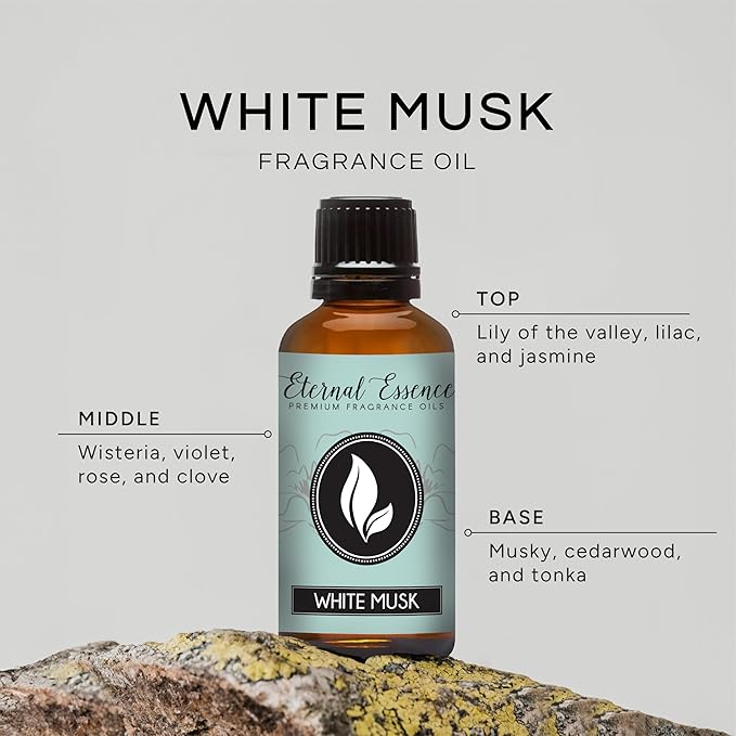 Eternal Essence Oils White Musk 30ml Premium Fragrance Oil - Image 2