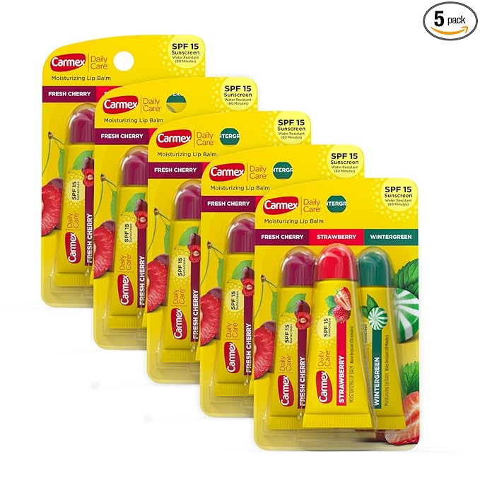 Carmex Daily Care Moisturizing Lip Balm Tubes by Carmex