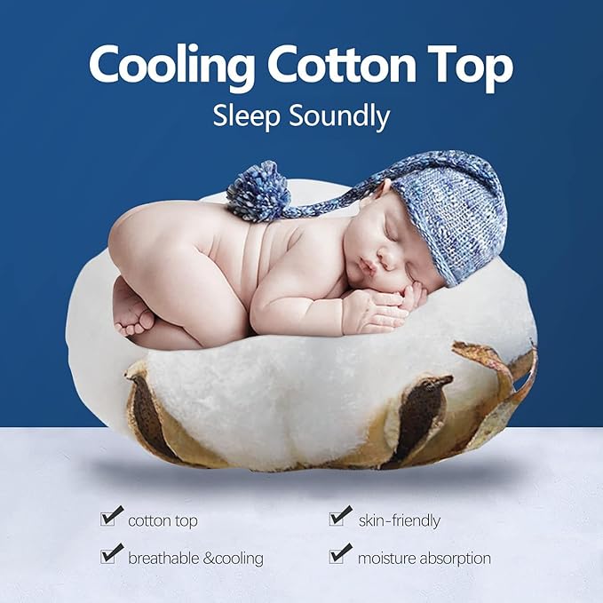 COONP Queen Mattress Topper, Extra Thick Pillowtop, Cooling and Plush Mattress - Image 3