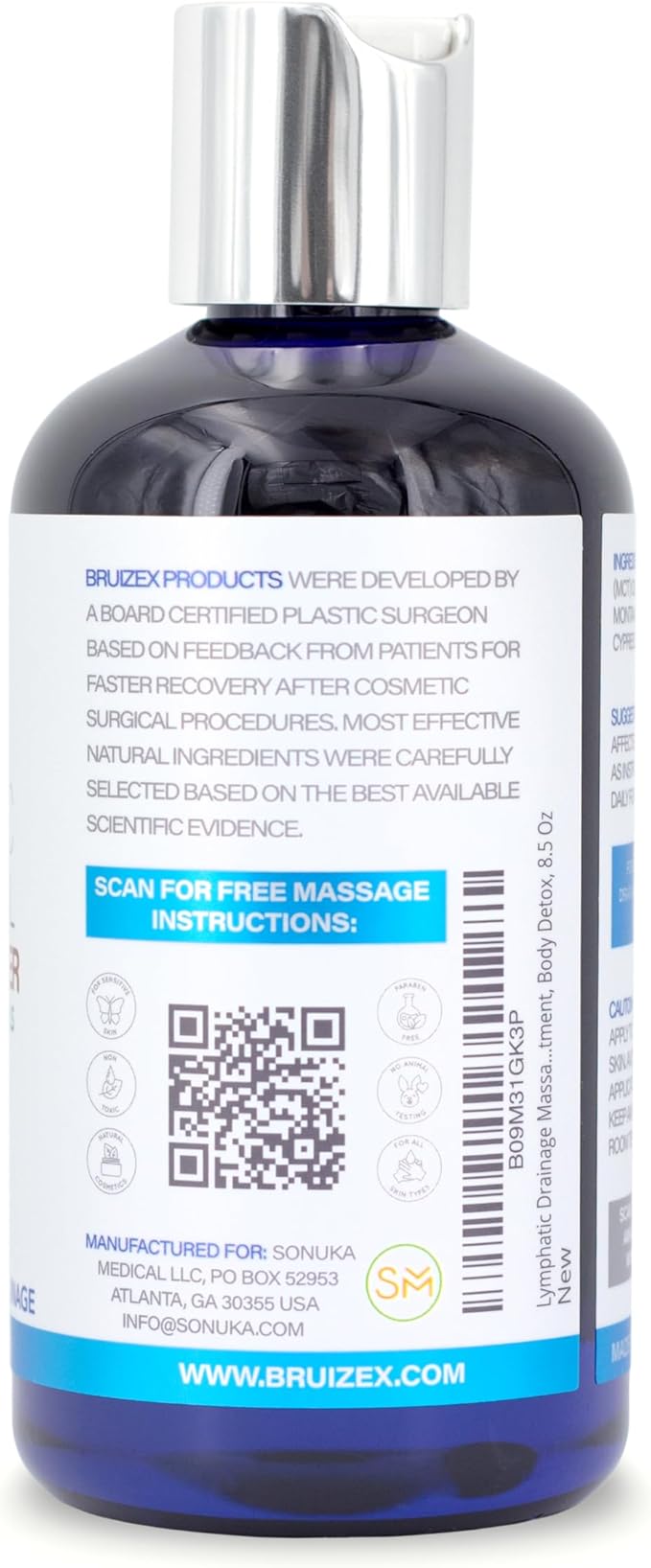 Bruizex Lymphatic Drainage Massage Oil - Image 6