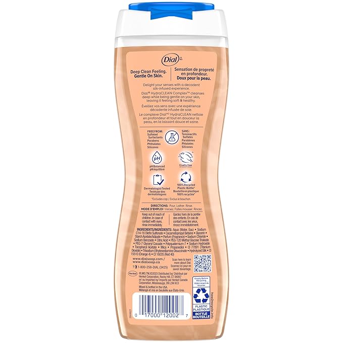 Dial Body Wash, Pamper & Indulge, Silk & Seaberry, 16 fl oz - Image 2
