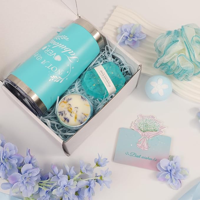 Birthday Gift for Women, Spa Basket Sets, Get Well Gifts, Self Care Gifts for - Image 5
