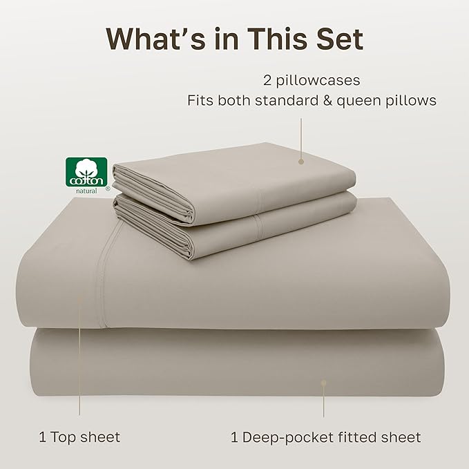 California Design Den Full Size Bed Sheets Set - Image 4