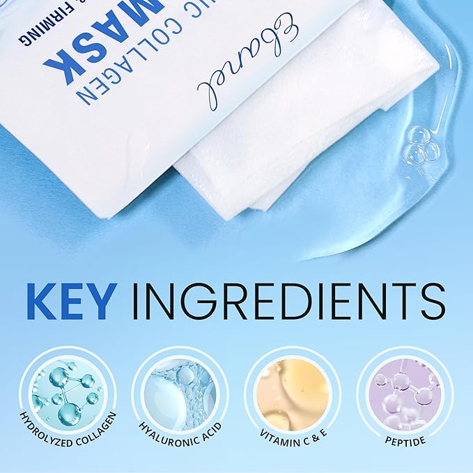 Ebanel 40 Pack Collagen Face Mask - Image 3