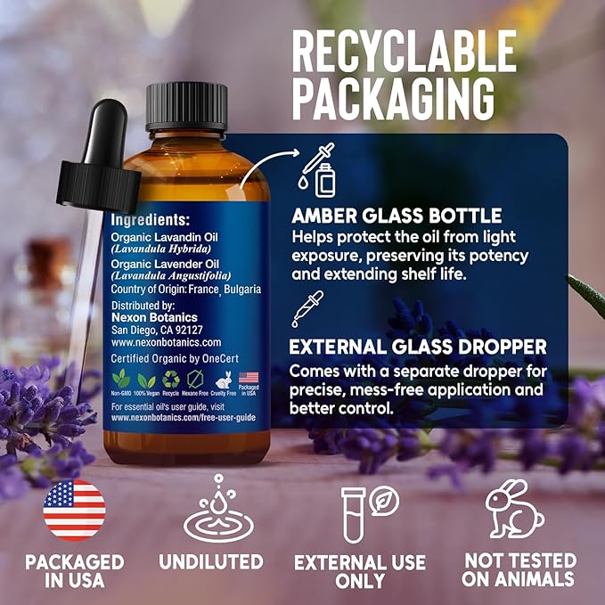 Organic Lavender Essential Oil 30 ml - Image 5