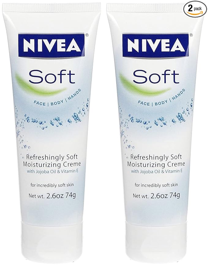 Soft Body Creme, 2.6 oz, 2 pk by Nivea
