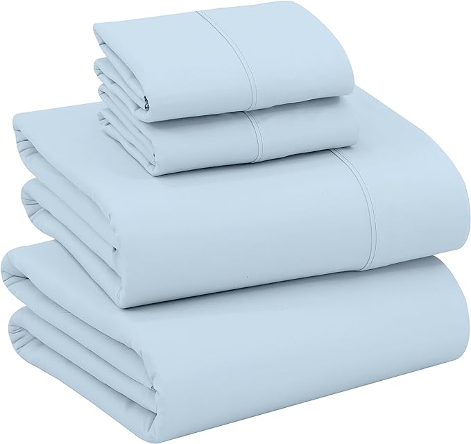 RUVANTI 100% Cotton Sheets – California King Percale Bedding, Cooling & by Ruvanti