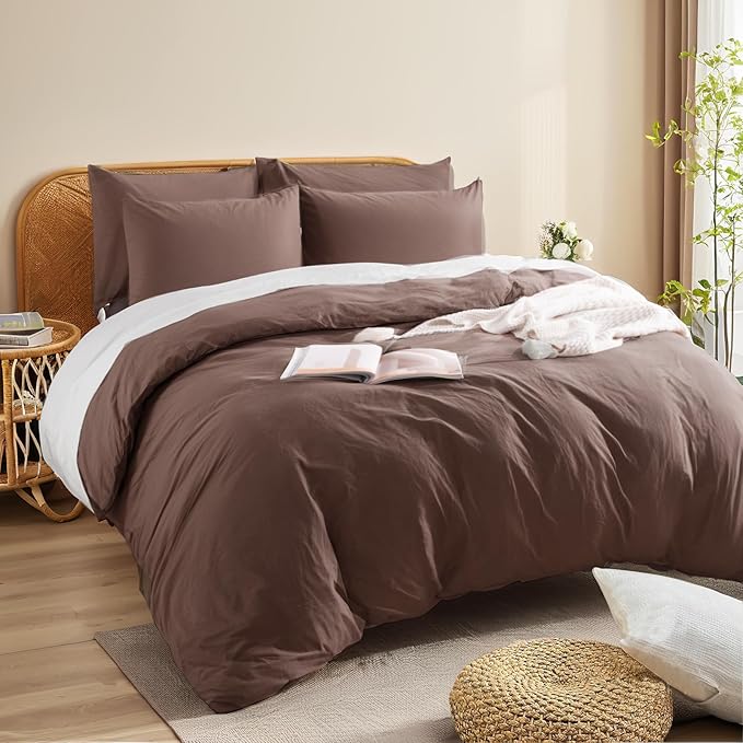 NEXHOME PRO Cal King Duvet Cover Set – 100% Certified Organic Cotton - Image 4