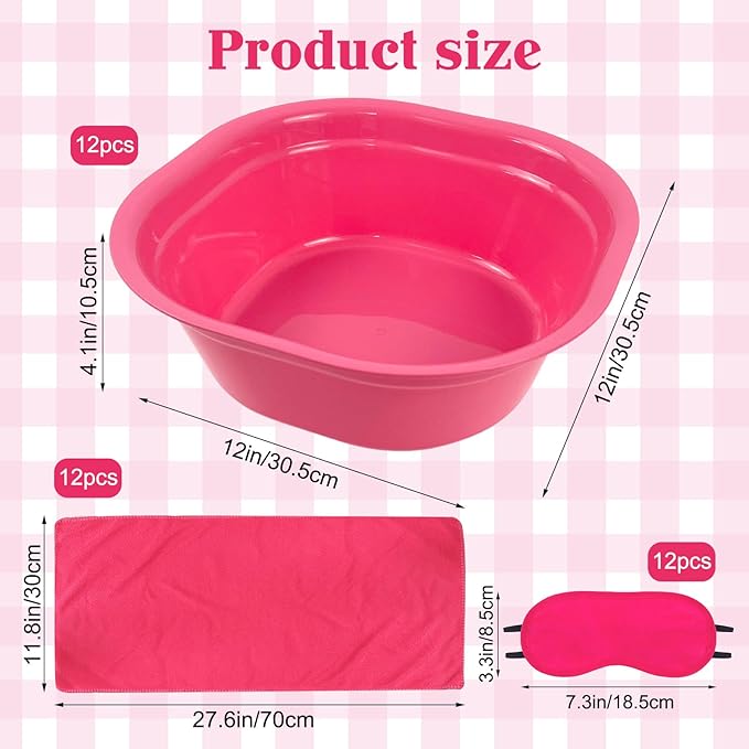 36 Pcs Kids Foot Spa Kit for Girls, Spa Party Supplies for Girls - Image 2