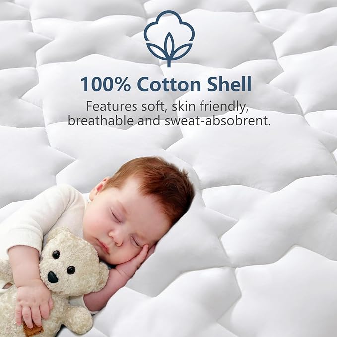 CozyLux King Mattress Pad - Image 4
