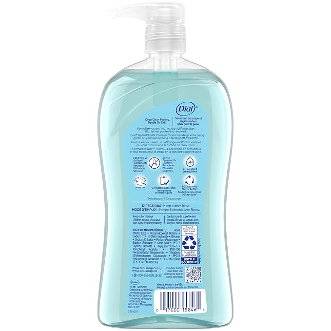 Dial Body Wash, Refresh & Renew Coconut Water, 32 fl oz - Image 2
