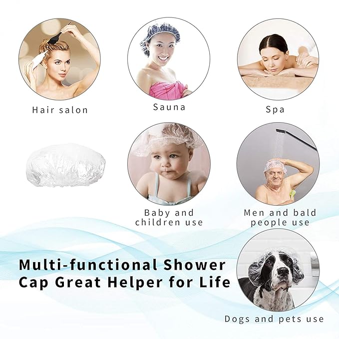 30pcs Disposable Shower Caps - Image 4