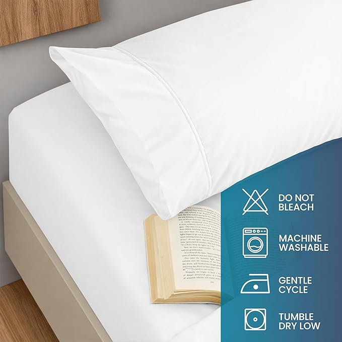 Utopia Bedding Queen Size 4 Piece Sheet Set - Image 5
