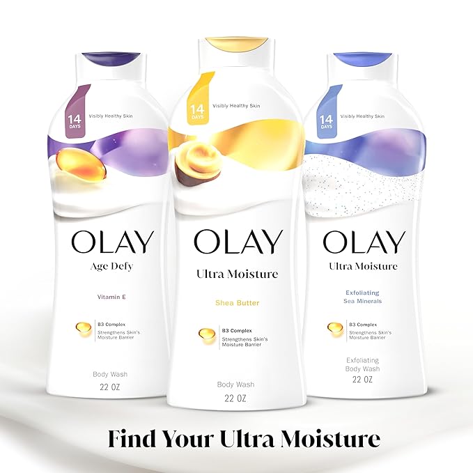 Olay Body Wash for Women, Ultra Moisture, 24hr Moisturizing, Hydrating & - Image 7