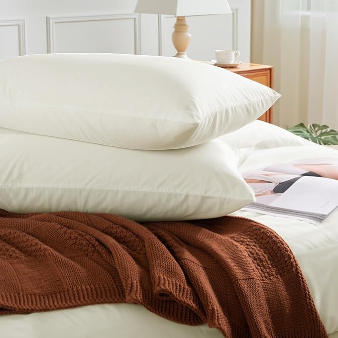 NEXHOME PRO Full Duvet Cover Set, 100% Washed Cotton - Image 7