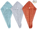 HOPESHINE Hair Towel Twist Microfiber Bamboo Fabric Women's Soft Shower Towels by HOPESHINE