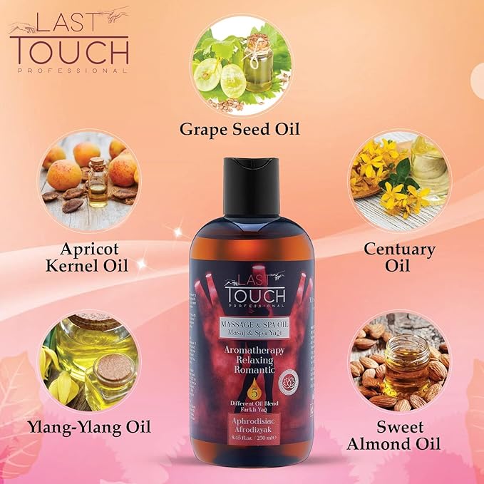 Massage Oil for Couples – Sensual and Relaxing Aromatherapy Body Oil – Romantic - Image 4
