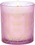 M&SENSE Plum Berry Wood Scented Vegan Soy Candles, Naturally Scented No Toxin by MSENSE
