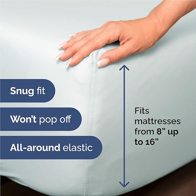 Full Size 4 Piece Sheet Set - Image 3