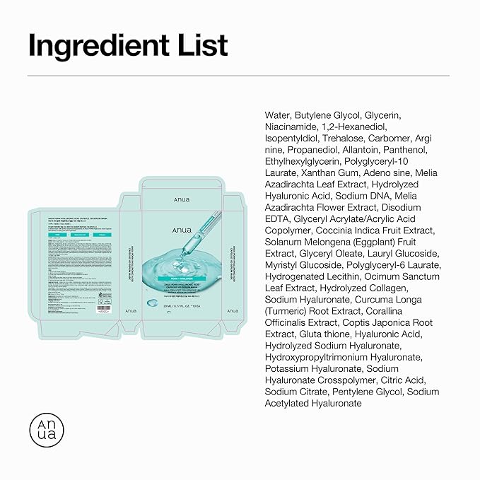 Anua PDRN Hyaluronic Acid Capsule 100 Serum Mask, Hydrating Face Mask - Image 7