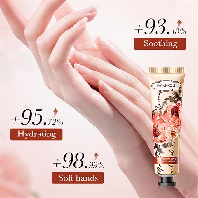 10 Pack Hand Cream for Dry Cracked Hands, Travel Size Moisturizing Mini Hand - Image 3