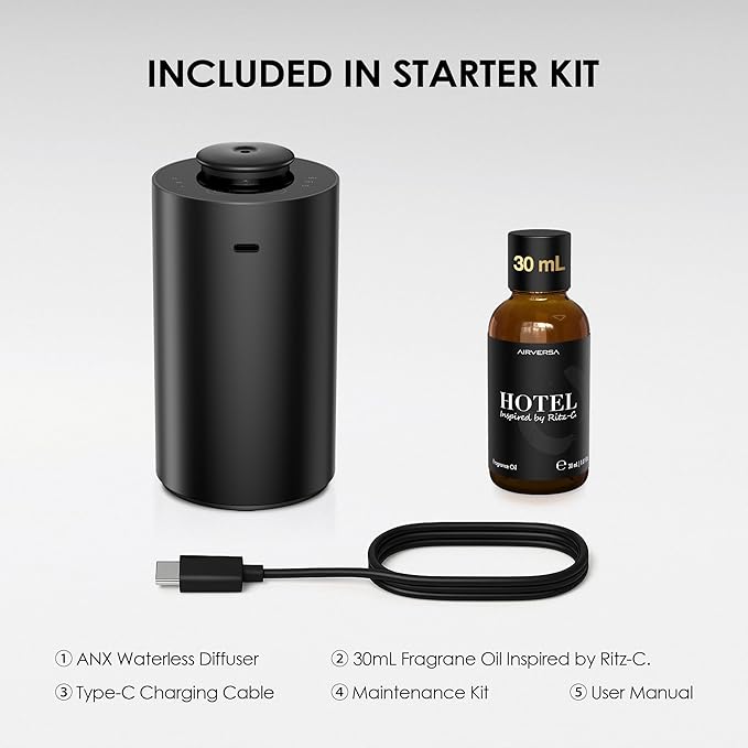 Waterless Essential Oil Diffuser Starter Kit - Image 4