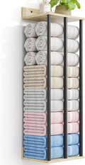 Towel Racks for Bathroom Wall Mounted, 3 Bar Wall Towel Rack for Rolled Towels by WeGXY